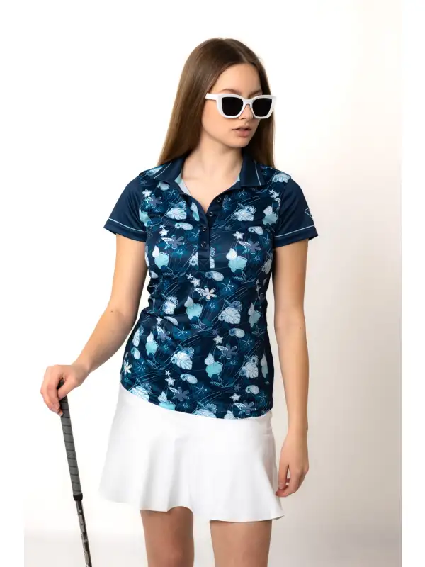 Dámské Polo KVĚTY